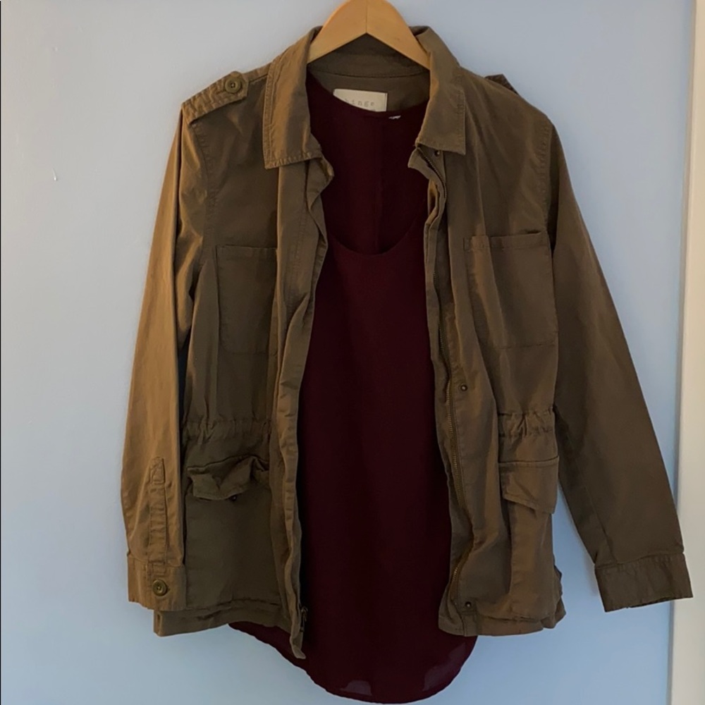army green jacket!